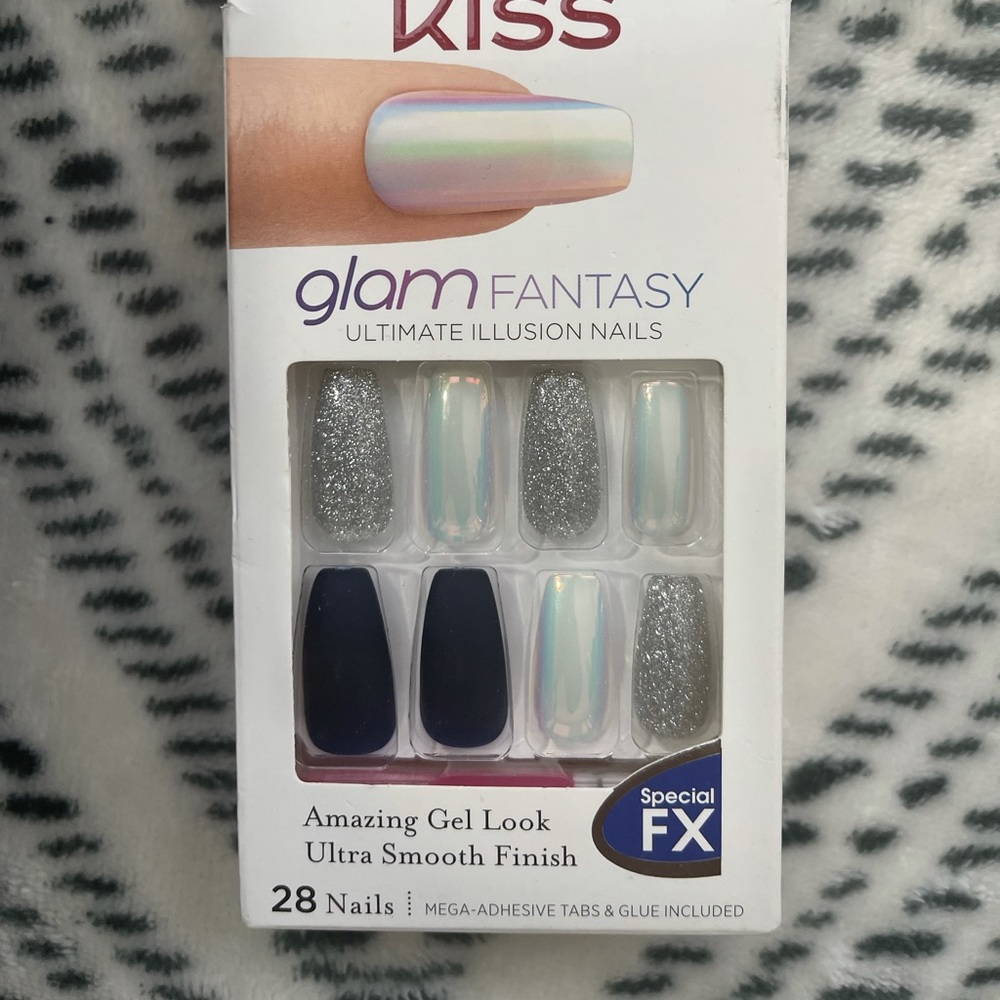 3 for $15 Kiss Glam Fantasy nails